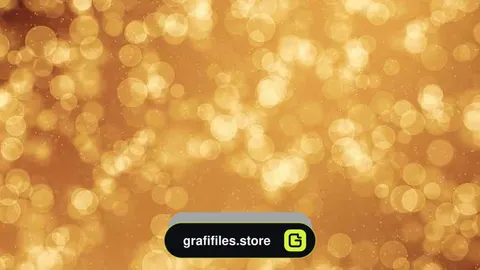 دانلود پس زمینه متحرک پارتیکل طلایی Gold Particles Backgrounds