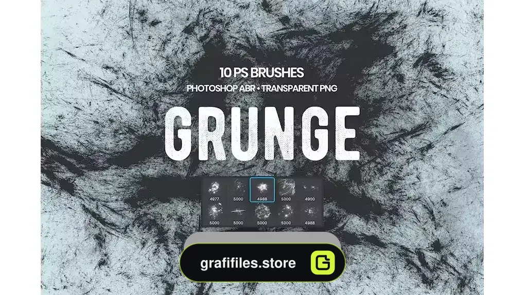 دانلود براش کثیف فتوشاپ Grunge Photoshop Brushes