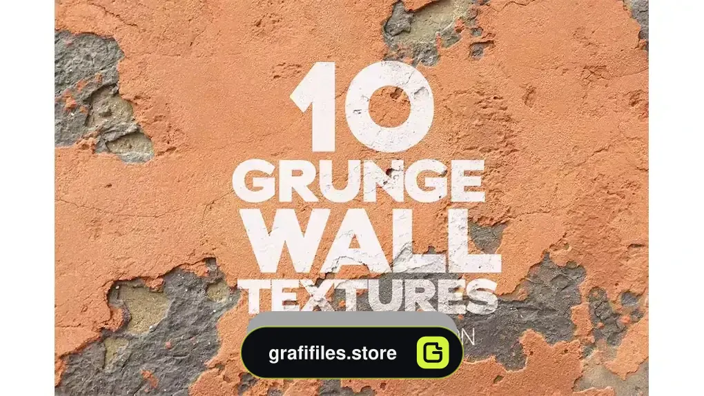 دانلود تکسچر دیوار گرانج Grunge Wall Textures x10