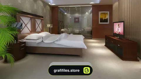 دانلود صحنه آماده هتل