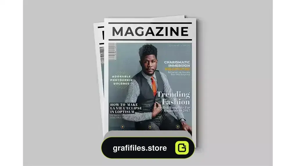دانلود قالب ایندیزاین مجله InDesign Magazine 5