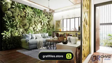 دانلود پروژه آماده نمای داخلی خانه برای آنریل انجین