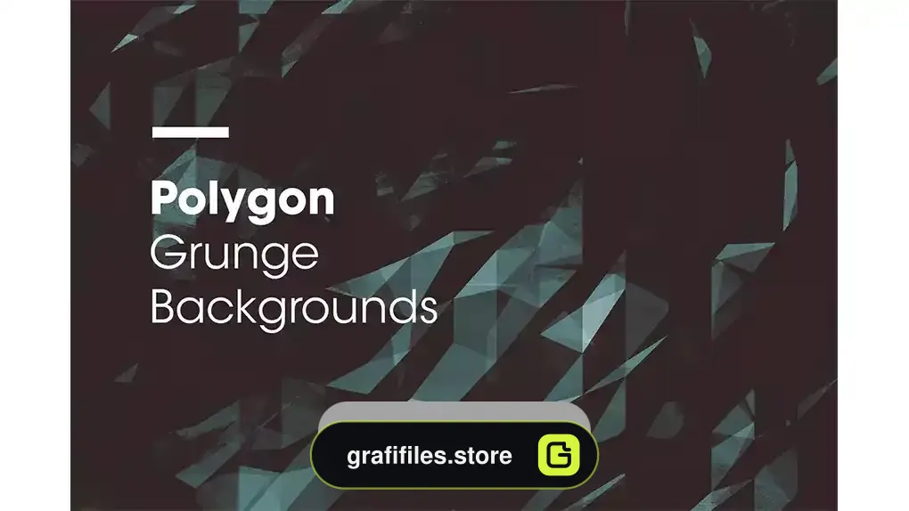 دانلود 10 بک گراند گرانج چند ضلعی Polygon | Grunge Backgrounds