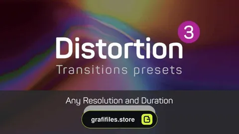 دانلود ترنزیشن آماده پریمیر – Distortion Transitions Presets 3
