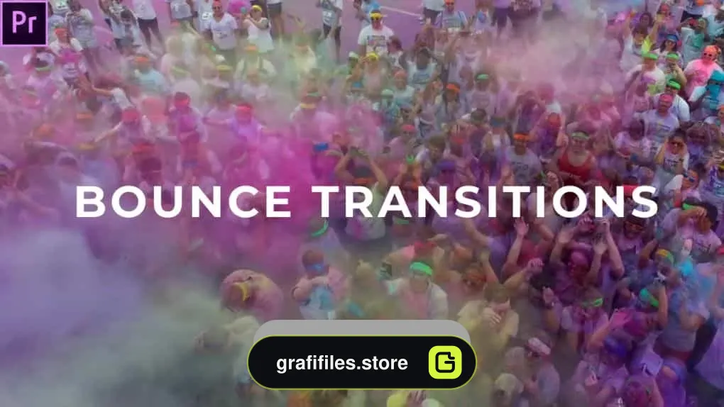 دانلود پریست ترنزیشن برای پریمیر – Bounce Transitions Presets