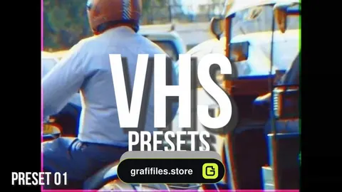 دانلود پریست نوار ویدیو برای پریمیر – VHS Presets