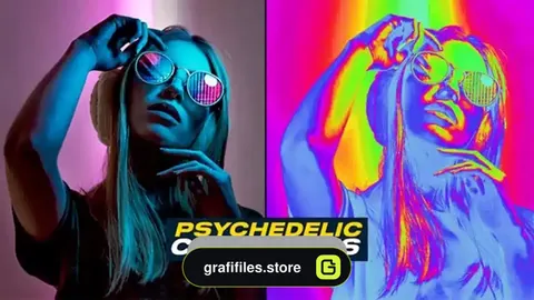 دانلود پریست افکت روانگردان Psychedelic LUTs