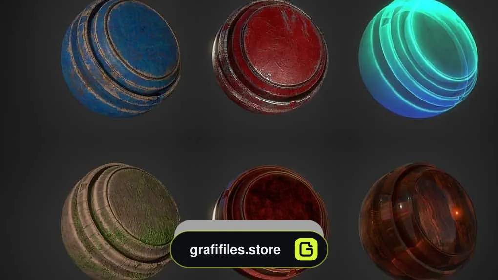 دانلود اسمارت متریال برای Substance Painter
