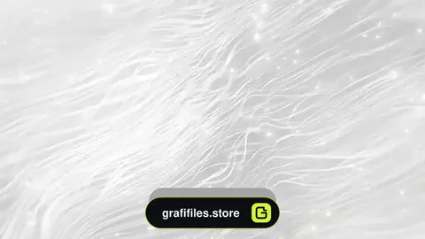 دانلود بک گراند موشن گرافیک فیبر نوری سفید Smooth White Fibers Loop