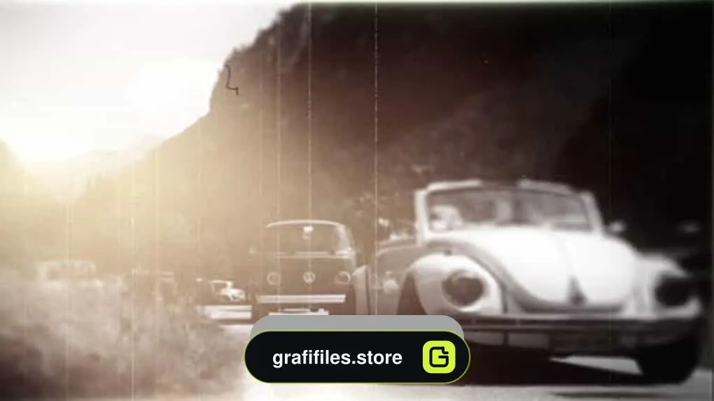 دانلود فوتیج افکت رترو Soft Retro Overlays