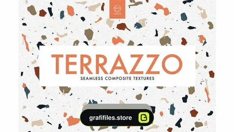 دانلود تکسچر کامپوزیت بدون درز Terrazzo SEAMLESS COMPOSITE TEXTURES