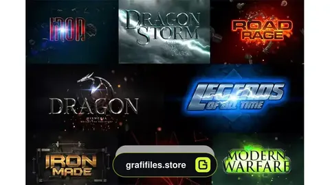 دانلود استایل متن بازی Title Kit – Game FX