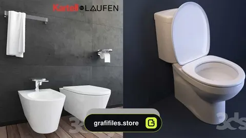دانلود آبجکت توالت فرنگی