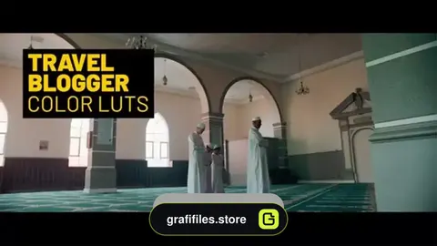 دانلود پریست رنگ سفر بلاگر Travel Blogger LUTs