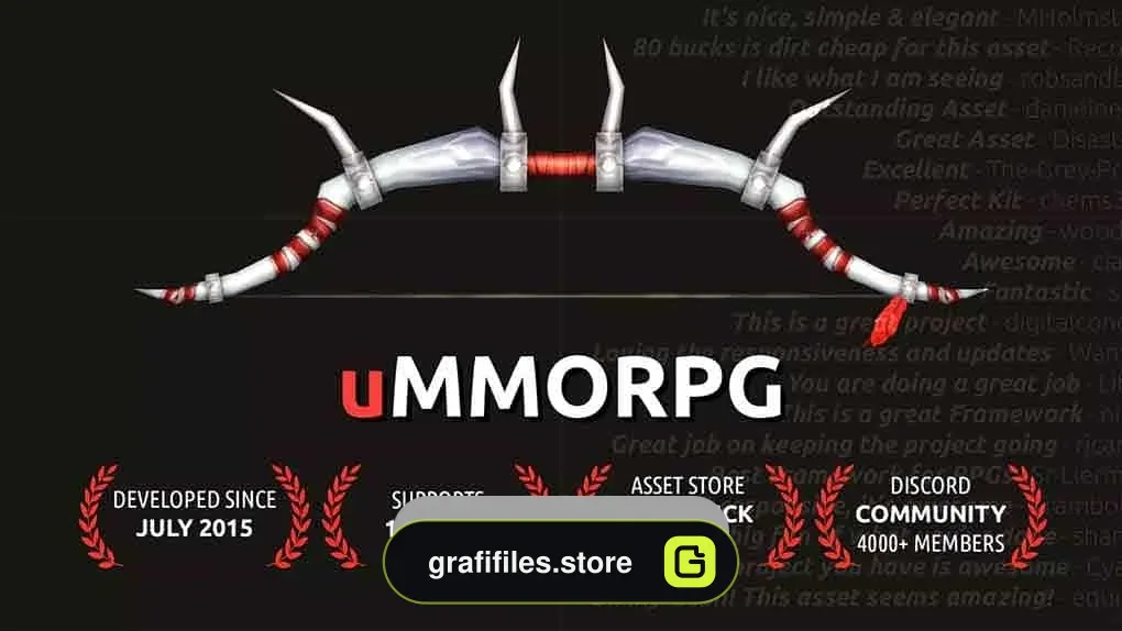 دانلود ابزار uMMORPG برای یونیتی