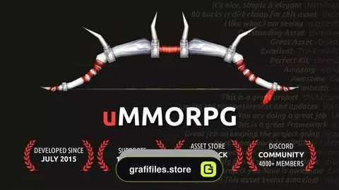 دانلود ابزار uMMORPG برای یونیتی