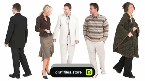 دانلود پرسوناژ انسان در فضای شهری