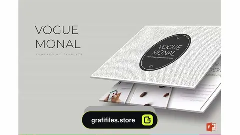 دانلود قالب پاورپوینت Vogue Monal – Powerpoint Template