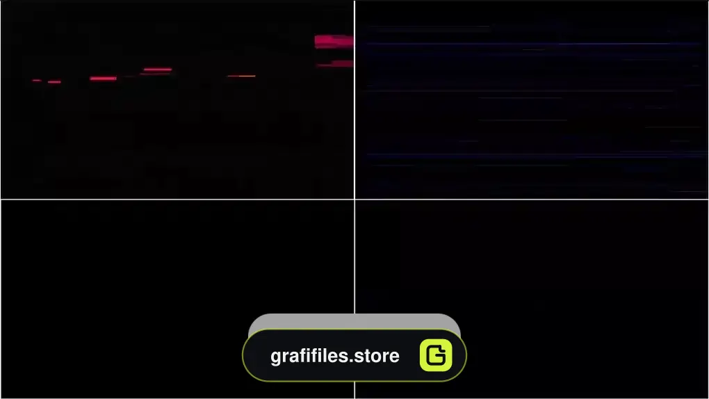 دانلود 10 پریست افترافکت افکت گلیچ Glitch Effect