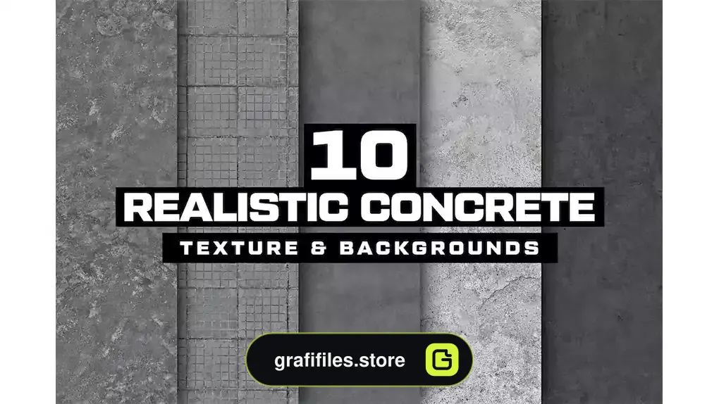 دانلود تکسچر بتن Realistic Concrete Textures