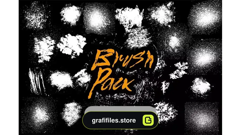 دانلود براش پاشیدن رنگ Splatter Brushes Pack