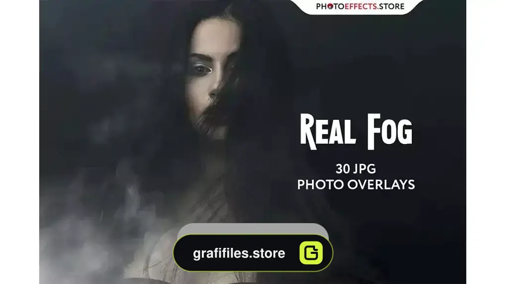 دانلود افکت مه روی عکس و تصاویر Fog Photo Overlays 2