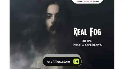 دانلود افکت مه روی عکس و تصاویر Fog Photo Overlays 2