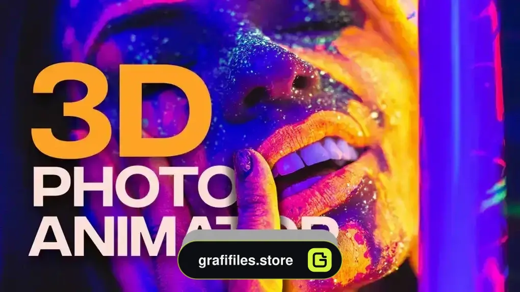پروژه داوینچی ریزالو متحرک سازی سه بعدی عکس 3D Photo Animator
