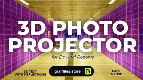 دانلود ابزار داوینچی ریزالو سه بعدی کردن عکس 3D Photo Projector