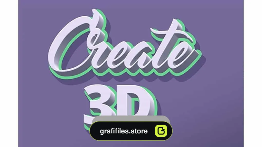 دانلود افکت متن 3D Text Effect