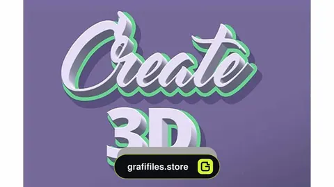 دانلود افکت متن 3D Text Effect