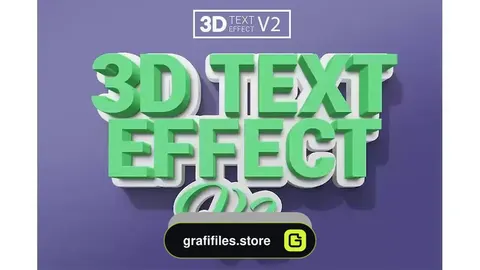 دانلود افکت متن سه بعدی 3D Text Effects V2