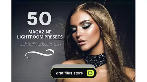 دانلود 50 پریست لایت روم و فتوشاپ مجله Magazine Lightroom Presets