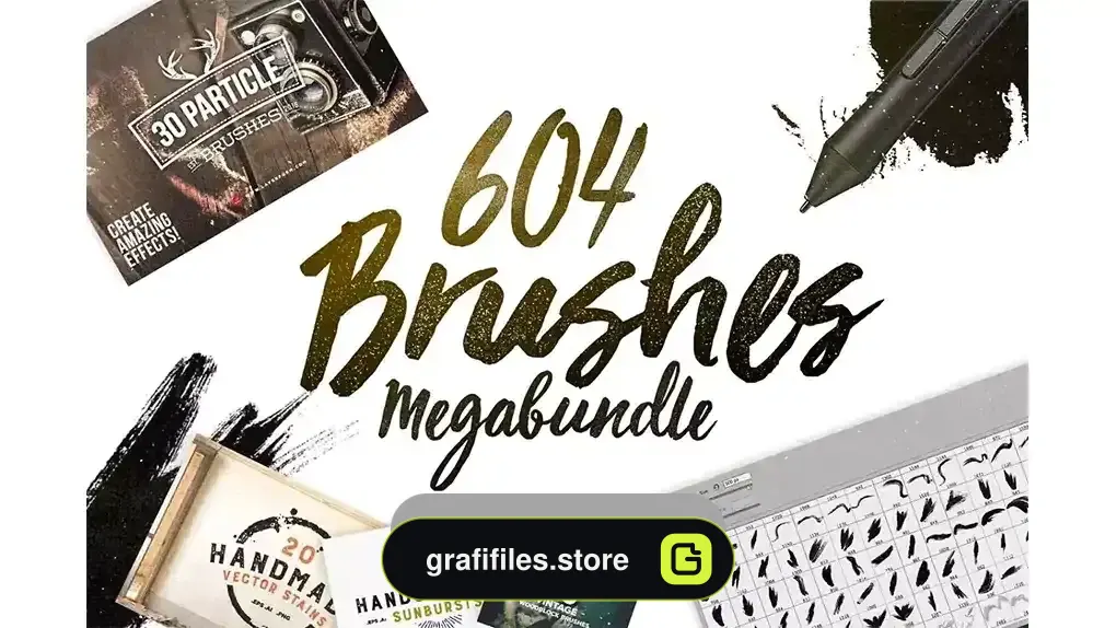 دانلود براش فتوشاپ Photoshop Brushes Megabundle