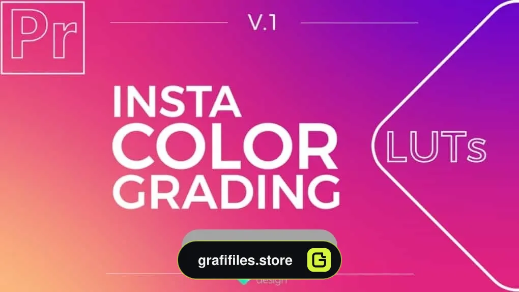 پریست آماده درجه بندی رنگی پریمیر برای اینستاگرام – Insta Color Grading V.1