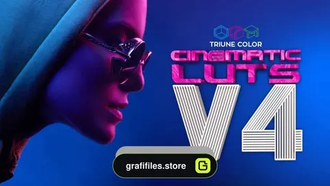 مجموعه 35 پریست رنگی سینمایی – Cinematic LUTs V4