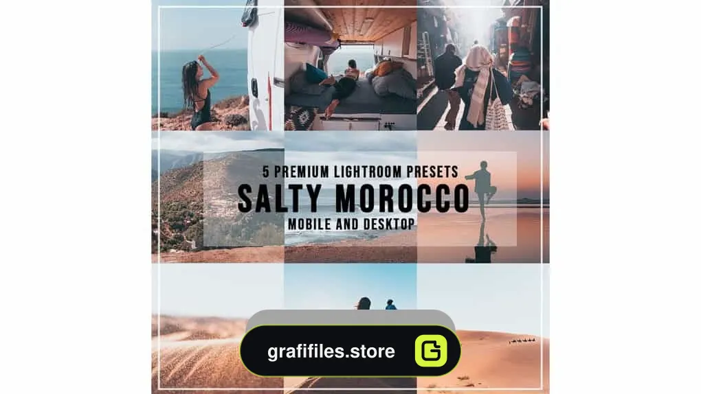 مجموعه پریست لایت روم – Salty Morocco Lightroom Presets