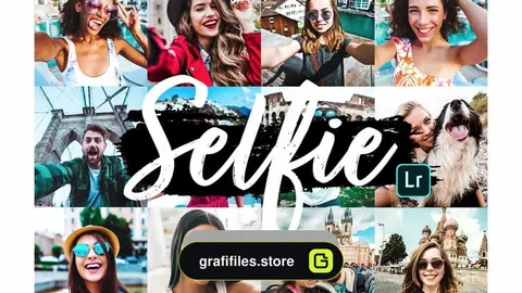 پریست روتوش عکس سلفی در لایت روم موبایل – SELFIE Mobile Lightroom Presets