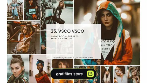 دانلود پریست لایت روم – VSCO VSCO – Lightroom Presets
