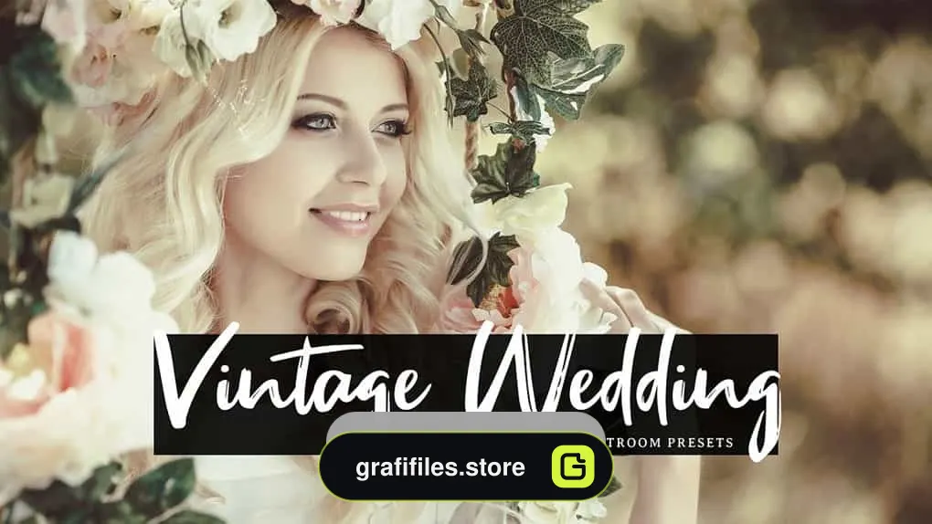 دانلود پریست لایت روم و فتوشاپ عکس عروس – Vintage Wedding Lightroom Presets