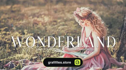 مجموعه پریست عکس هنری برای لایت روم – Wonderland Lightroom Presets Pack