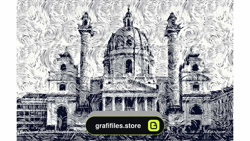 دانلود اکشن اثر انگشت فتوشاپ – Abstract Art Photoshop Action