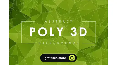 دانلود بک گراند انتزاعی سه بعدی Abstract 3D Poly Backgrounds