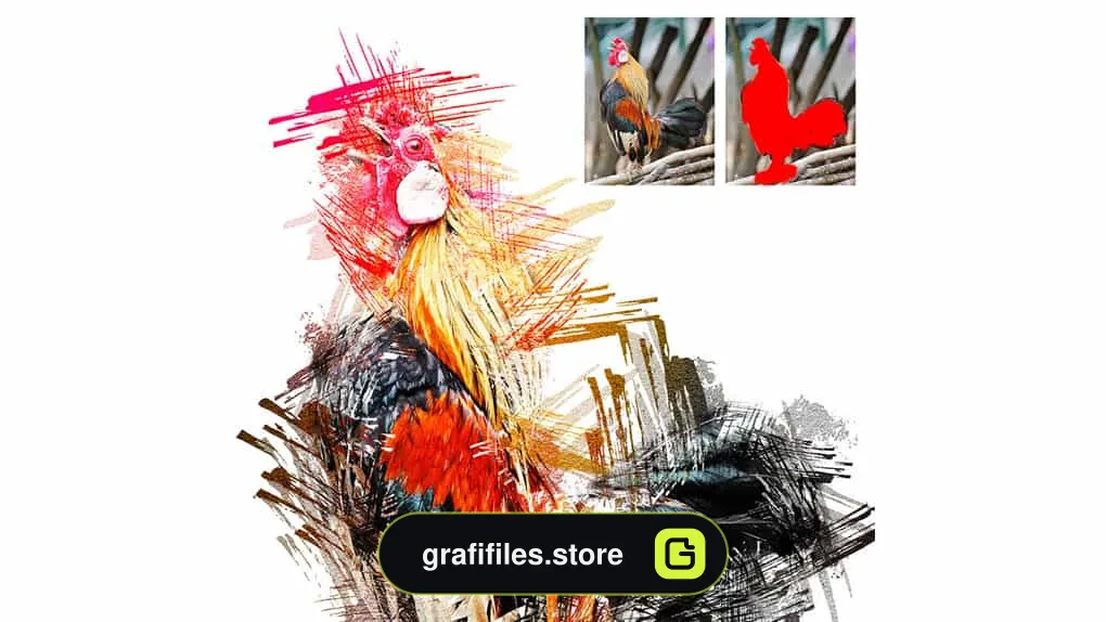 دانلود اکشن نقاشی برای فتوشاپ – Abstraction Sketch Photoshop Action