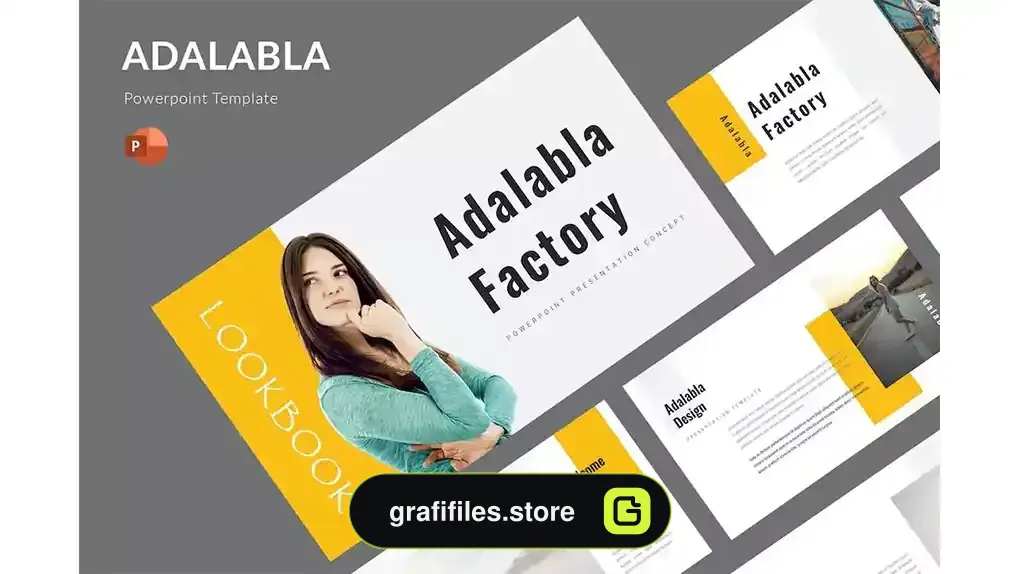 دانلود قالب پاورپوینت Adalabla – Powerpoint Template
