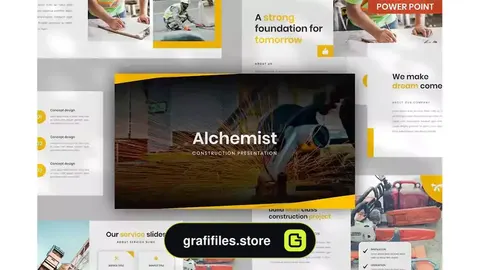 دانلود قالب پاورپوینت Alchemist PowerPoint