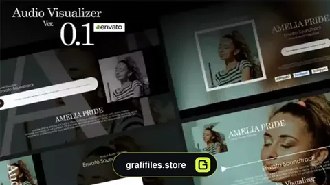 پروژه داوینچی ریزالو ویژوالایزر موزیک Audio Visualizer
