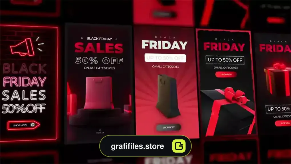 پروژه داوینچی ریزالو استوری اینستاگرام بلک فرایدی Black Friday Sales Stories