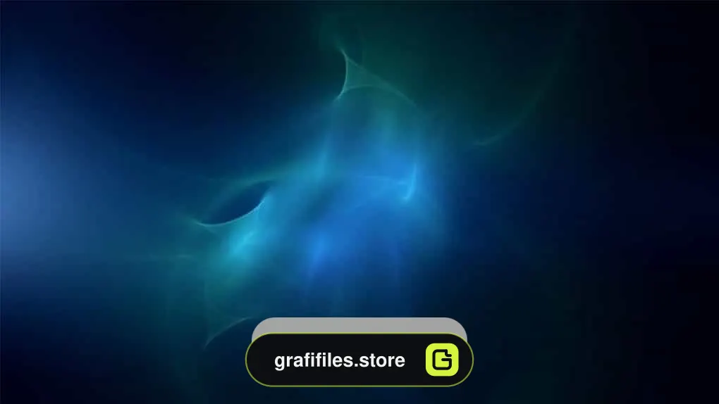 دانلود بک گراند موشن گرافیک Blue Abstract Fractal
