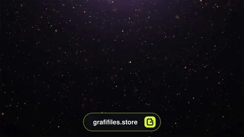 دانلود بک گراند موشن گرافیک Blue and Gold Glitter